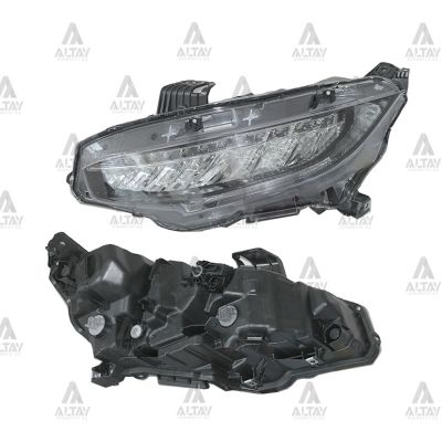 Honda Civic Fc5 2016-2021 Ledli Sol Far 33150-ted-p11